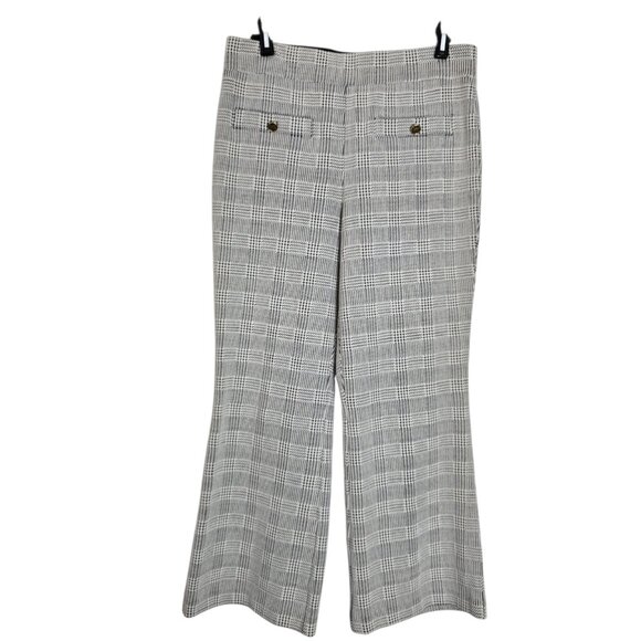 MICHAEL Michael Kors Pants - Michael MK Black & White Elastic Waist Slacks Pants Med Waist 28"-29" Length 35"